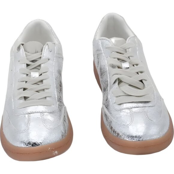 AQUA Women's Dafne Shiny Lace Up Low Top Sneakers Sz 9 - Picture 5 of 6